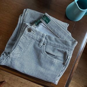 Ralph Lauren modern straight jeans, striped
